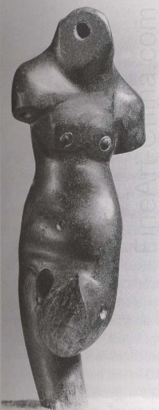 Then Sende figure from Harappa, unknow artist